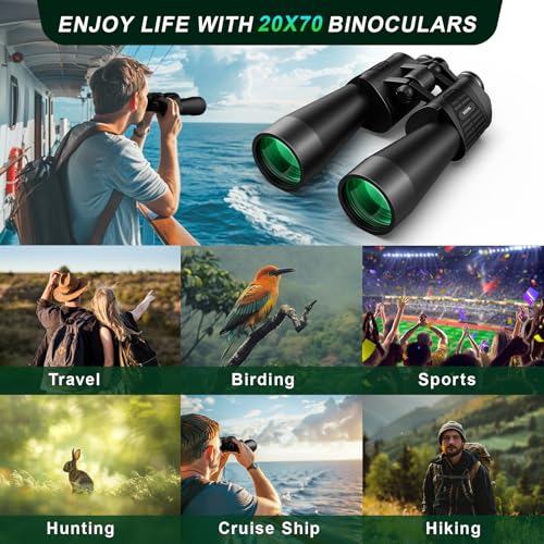 Black binoculars for outdoor use