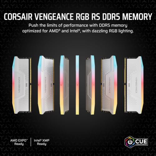 Corsair Vengeance DDR5 memory side view