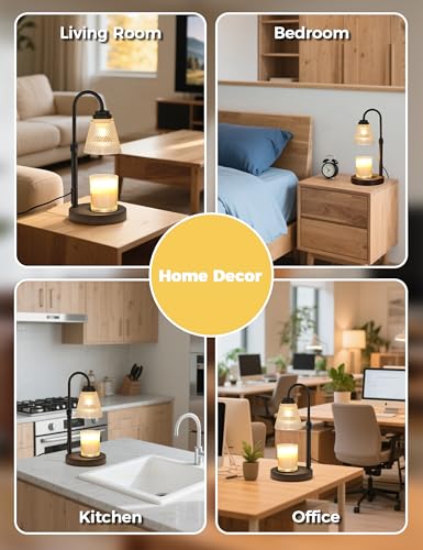 Two bulbs included with QUTADI candle warmer
