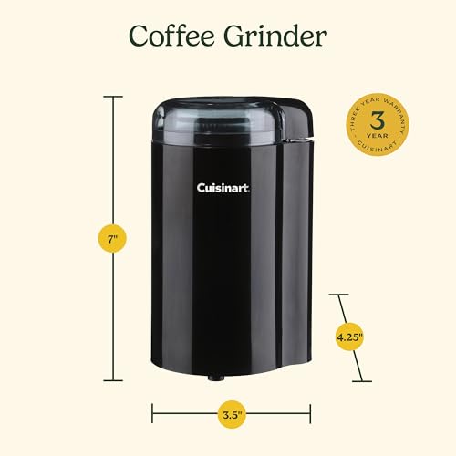Cuisinart coffee grinder in a modern kitchen setting