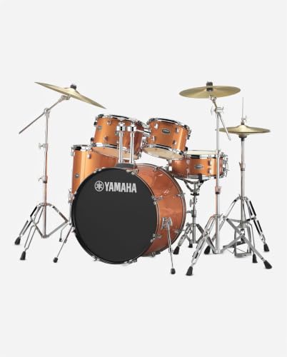 Full Yamaha Rydeen drum kit layout