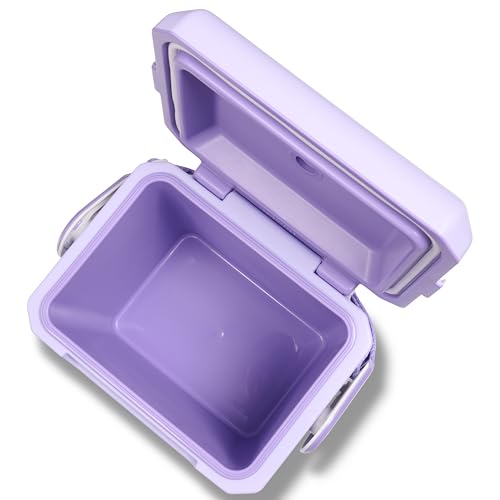 Igloo cooler lid locking mechanism detail