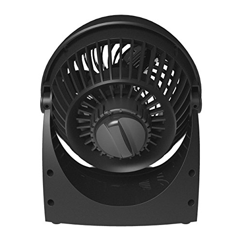 Compact fan on a desk