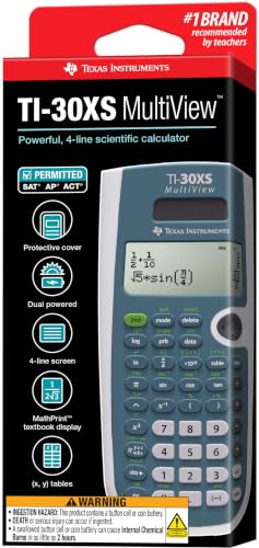 TI-30XS MultiView back panel view