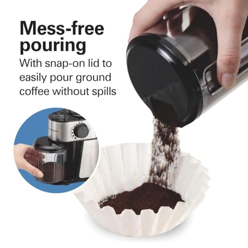 Removable top burr mechanism for cleaning
