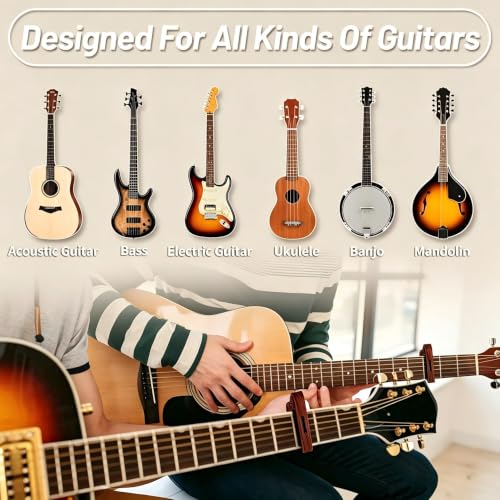 Silicone padded capo for instrument protection