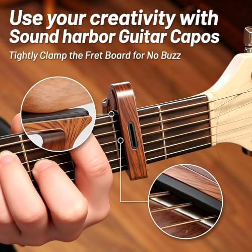 Spring-loaded guitar capo mechanism