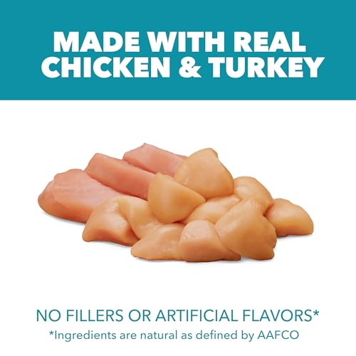 IAMS chicken and turkey cat food packaging