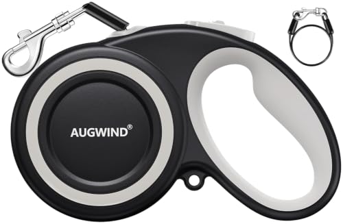 Augwind Retractable Dog Leash side profile