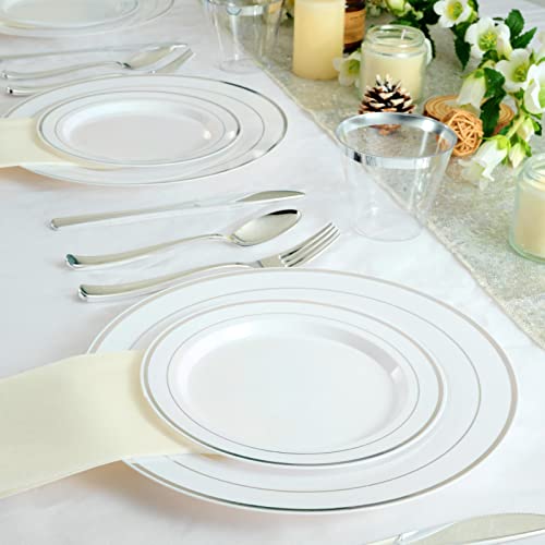 Decorative FOCUSLINE plates for party setup
