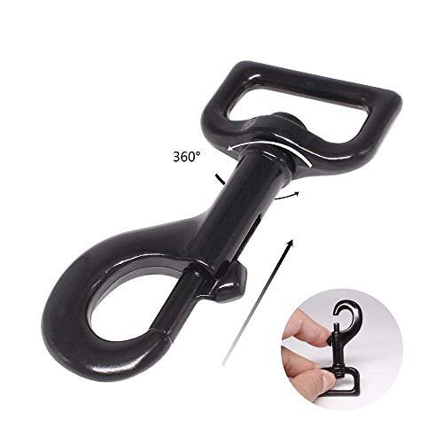 Heavy duty metal swivel clasp detail