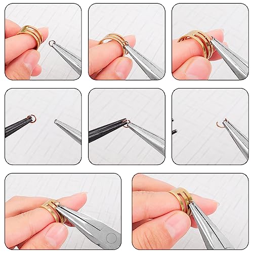 Pliers for bracelet beading and repair