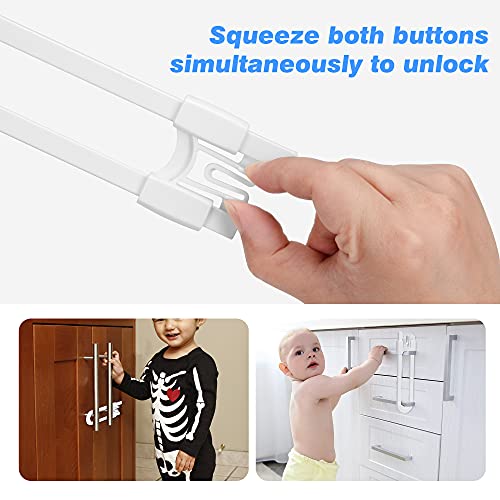 Close up of vmaisi child safety lock button