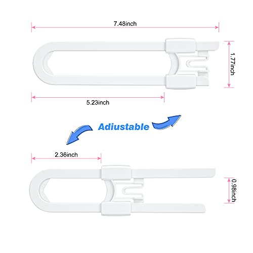 Versatile cabinet lock for mushroom knobs