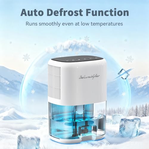 Newo dehumidifier with RGB light active