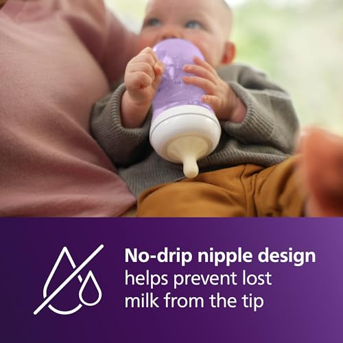 Four-pack packaging of Philips Avent Natural baby bottles
