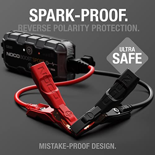 NOCO GB20 jump starter side profile