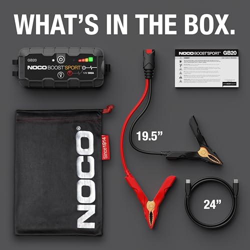 NOCO Boost GB20 charging accessories