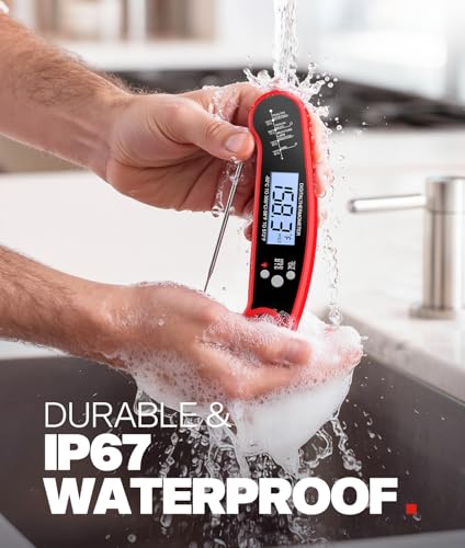 ONFIKY meat thermometer IP67 waterproof test