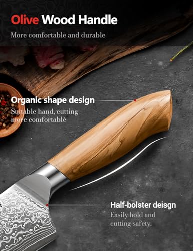 Sharp 15-degree edge detail of Emojoy knife