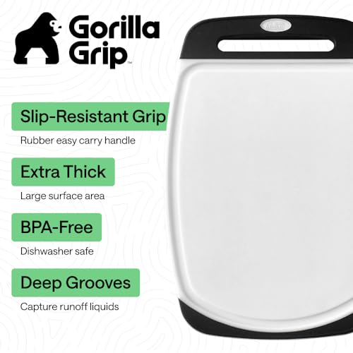 Three sizes of GORILLA GRIP cutting boards