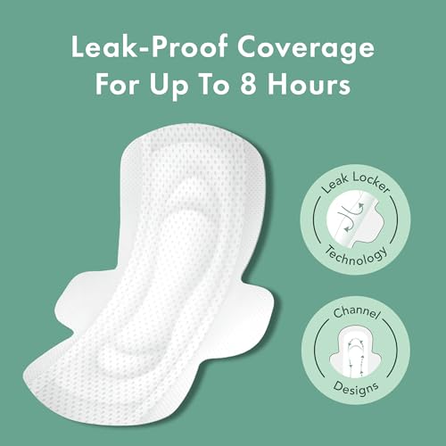 Rael regular sanitary pad top view