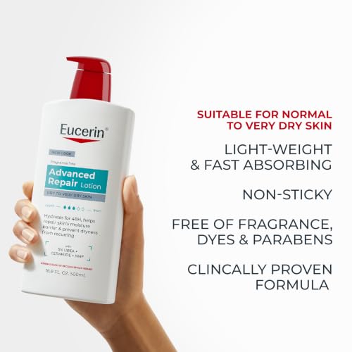 Eucerin gentle, fragrance-free lotion