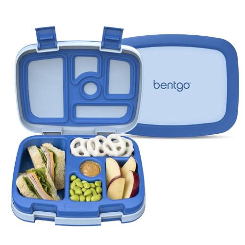Blue Bentgo Kids lunch box closed