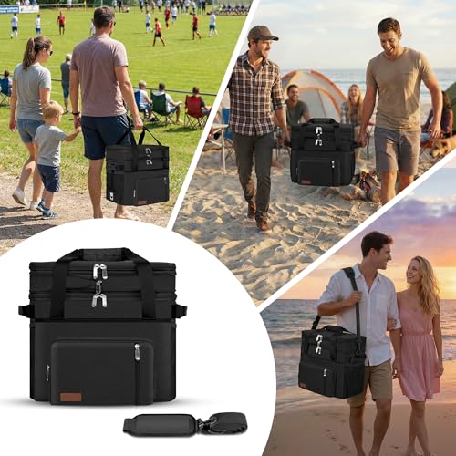 Collapsed MIYCOO cooler bag for storage