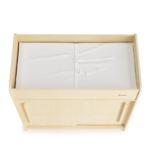 SafeGlide table with gliding door functionality