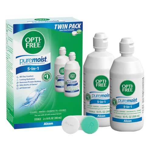 Opti-Free Puremoist 2 pack front view