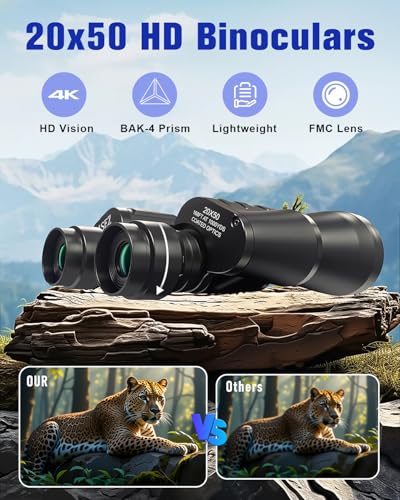 Sfeoot 20x50 binoculars focus wheel view