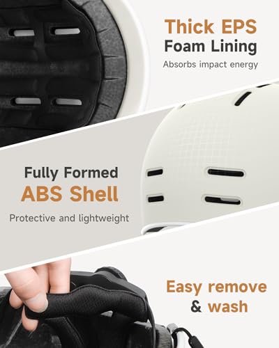 Findway Pro Bike Helmet side profile white
