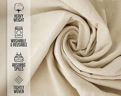 Single ZUPERIA 4' x 12' drop cloth unfolded