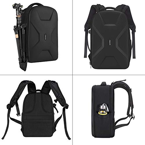 Backpack side tripod holder