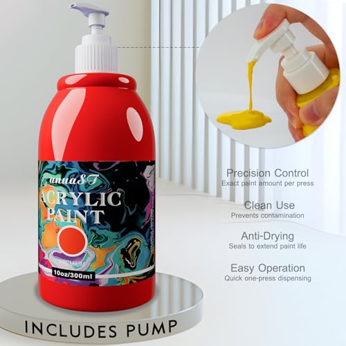 unuaST paint set accessories and color wheel