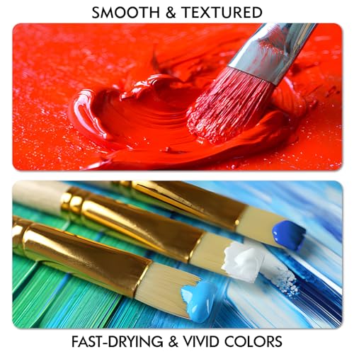 unuaST non-toxic acrylic paint label details