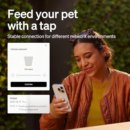 Full PETLIBRO 5G WiFi feeder setup in black