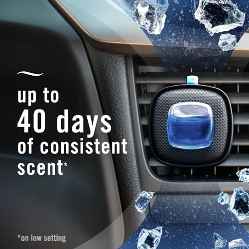 Instructional view of the scent adjustment dial