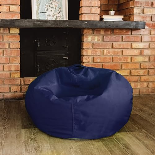 Big Joe bean bag with built-in handle detail