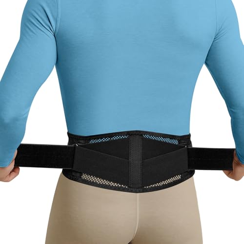 cybryeh Thin & Lightweight Back Brace M Black main view