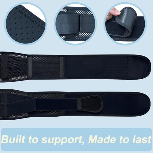 cybryeh Thin & Lightweight Back Brace showing breathable mesh fabric