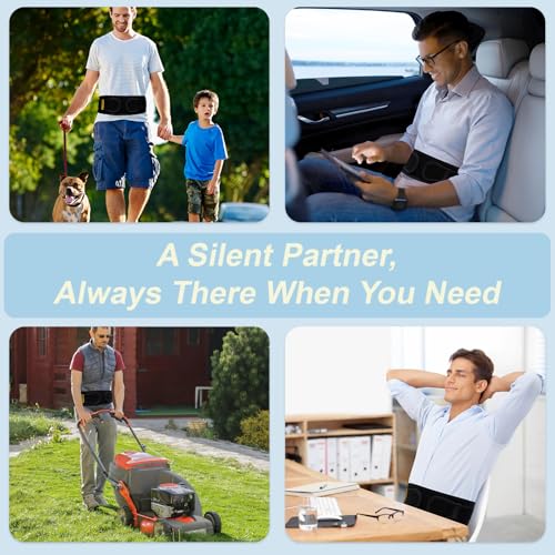 cybryeh Thin & Lightweight Back Brace integrated support stays