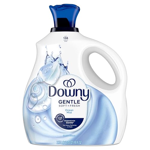 Downy Ocean Mist Fabric Softener with light scent