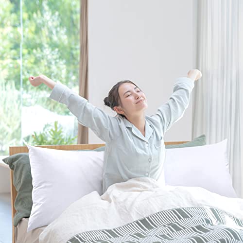 Soft fabric detail of Utopia Bedding pillow