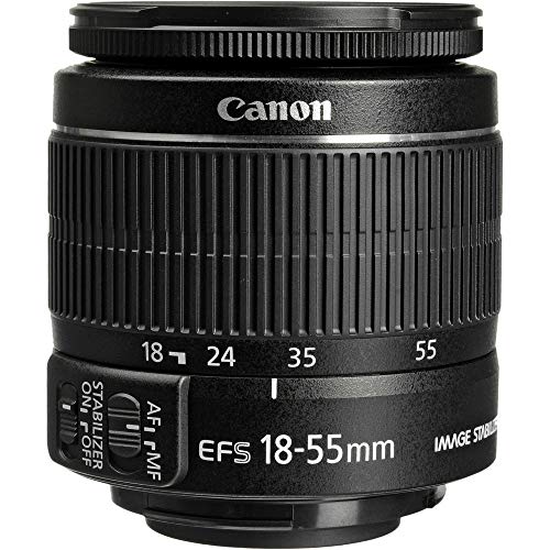 Side profile of Canon 18-55mm II lens
