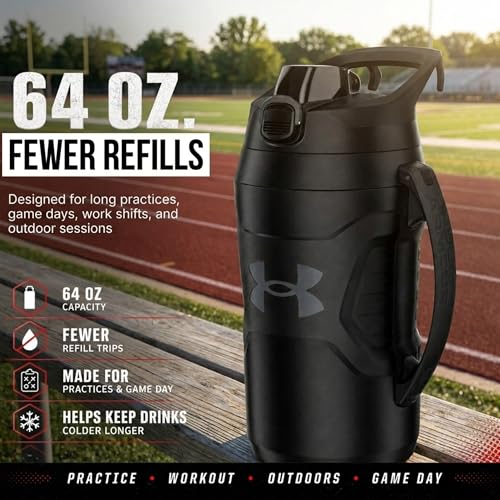 Under Armour insulated bottle with fence hook
