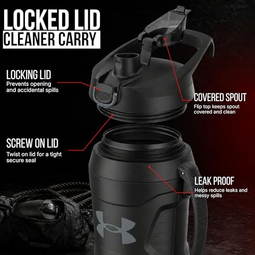 Under Armour sports bottle measurement markings