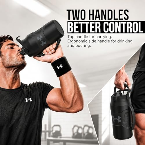 Under Armour water bottle non-slip grip