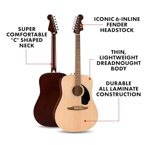Fender California Debut Redondo body detail